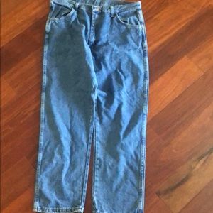 Brand New Rustler Mens Blue Jeans 38x30